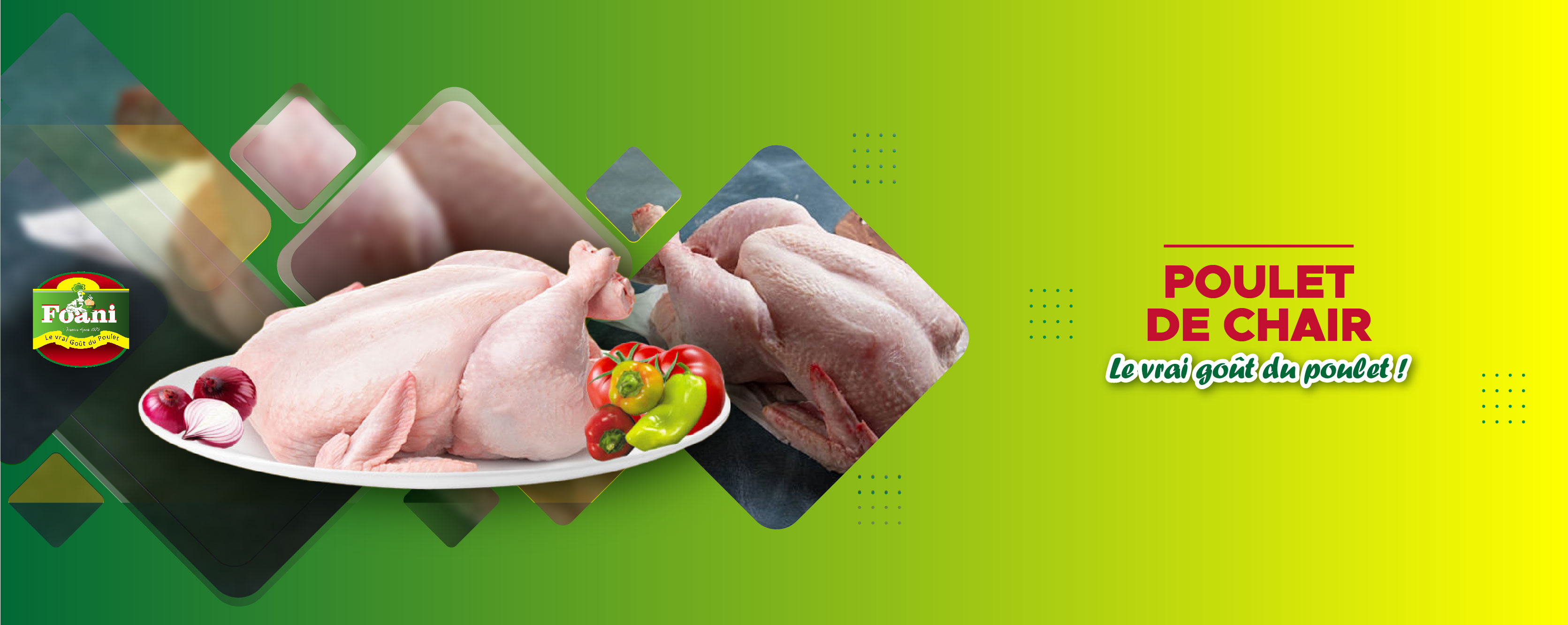 POULETS DE CHAIR